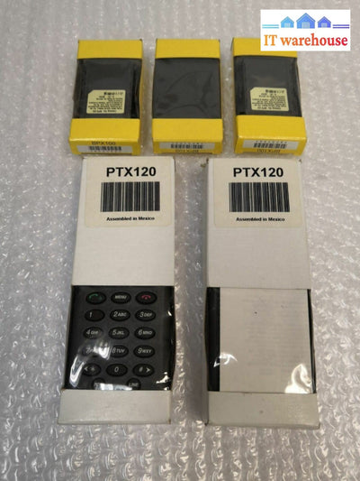 - NEW  LOT OF 2 SPECTRALINK RNP2400  PTX120 PHONES WITH 3 BPX100 BATTERY @@@ 