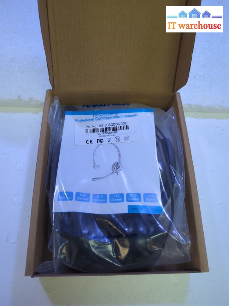- New Mairdi Professional Call Center / Zoom Wired Headset M510
