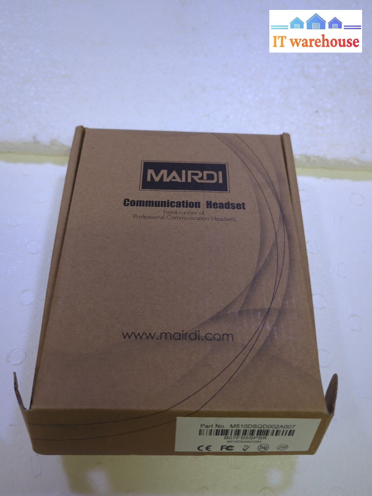 - New Mairdi Professional Call Center / Zoom Wired Headset M510