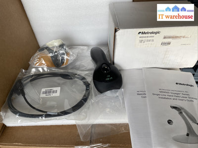 NEW Metrologic MK9540-00-3/ED2 handheld laser scanner wedge (with Wall mount)