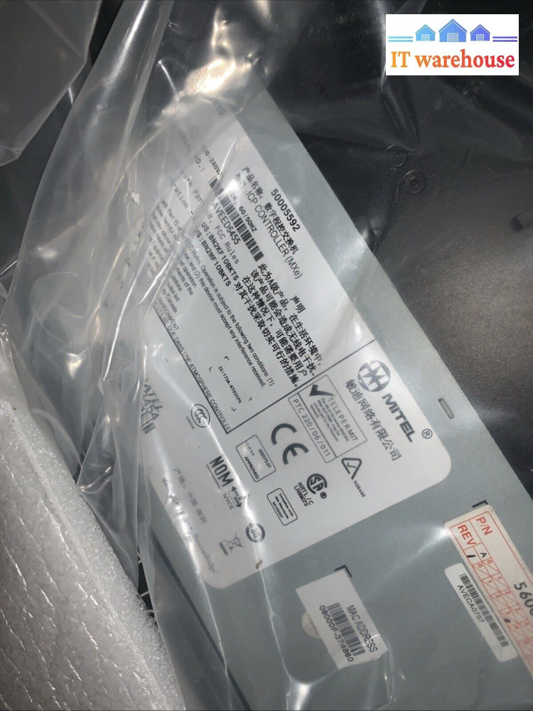 New MITEL 3300 ICP CONTROLLER MXe TELEPHONE SYSTEM - 50005592