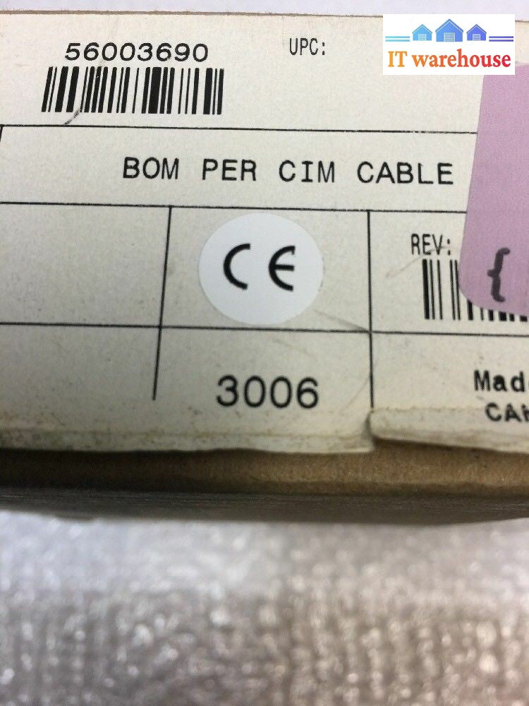 - NEW Mitel 56003690 BOM PER CIM CABLE (3M)