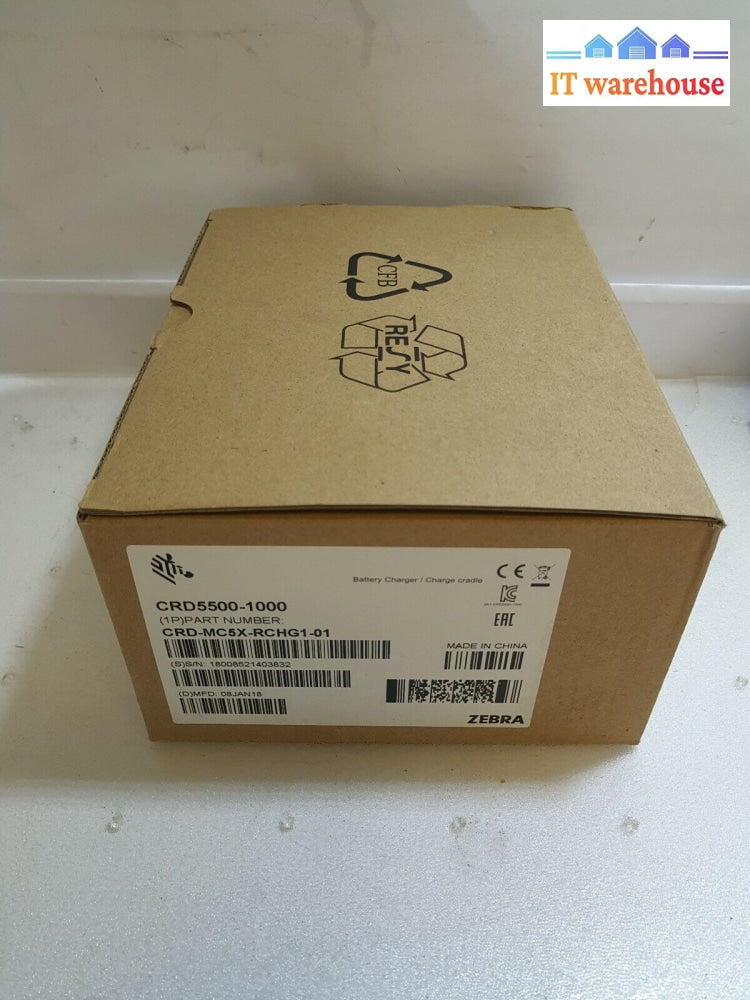 - New Motorola Symbol Single Slot Usb Cradle Ac/Usb Crd5500-1000