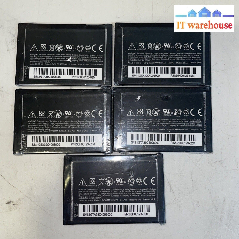 NEW ~ OEM HTC 35H00123-02M RHOD160 BATTERY FOR HTC ARRIVE, DASH 3G, EVO 4G, HERO