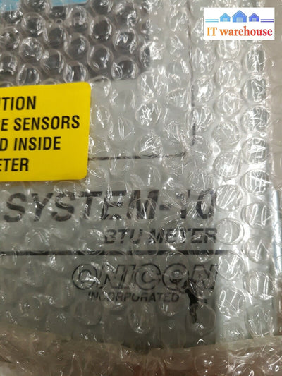 - New Onicon System-10 Btu Meter Flowmeter For Lonworks N2 Siemens-P1
