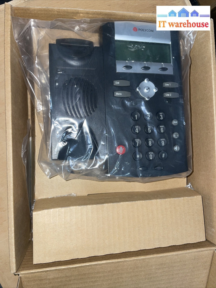 * NEW POLYCOM SOUNDPOINT IP331 POE BUSINESS TELEPHONE
