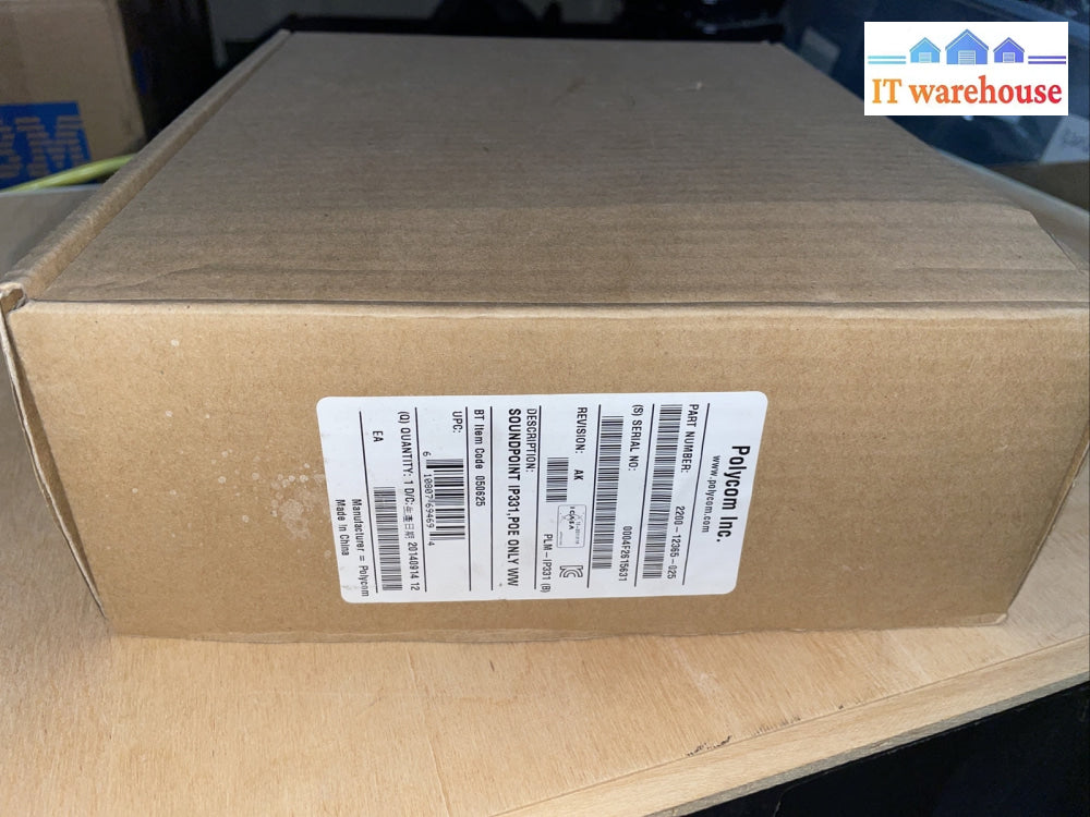 * NEW POLYCOM SOUNDPOINT IP331 POE BUSINESS TELEPHONE