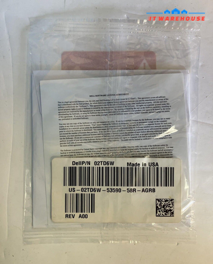 (New & Sealed) Dell OpenManage System Management Tools DVD 02TD6W ~