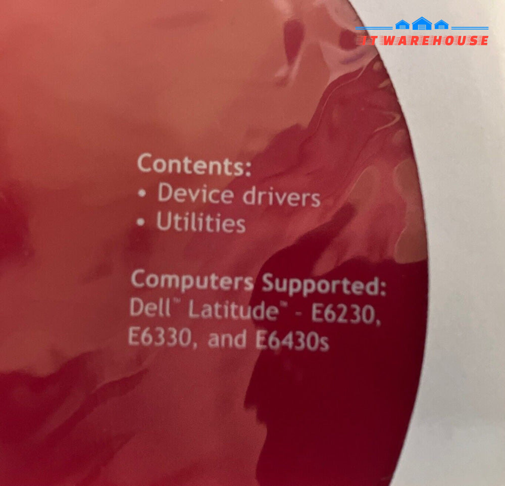 ~ (New & Sealed) Dell Resource Media DVD For Device Drivers and Utilities 0DJV1G