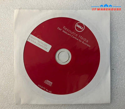 ~ (New & Sealed) Dell Resource Media DVD X1WGC For Webcam Central GF1T5 0X1WGC
