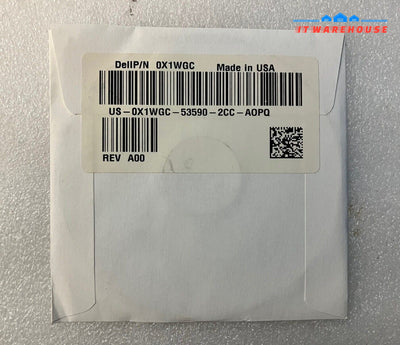 ~ (New & Sealed) Dell Resource Media DVD X1WGC For Webcam Central GF1T5 0X1WGC