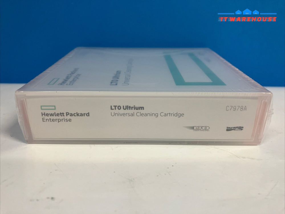 (New & Sealed) Hpe Lto Ultrium Universal Cleaning Cartridge C7978A ~