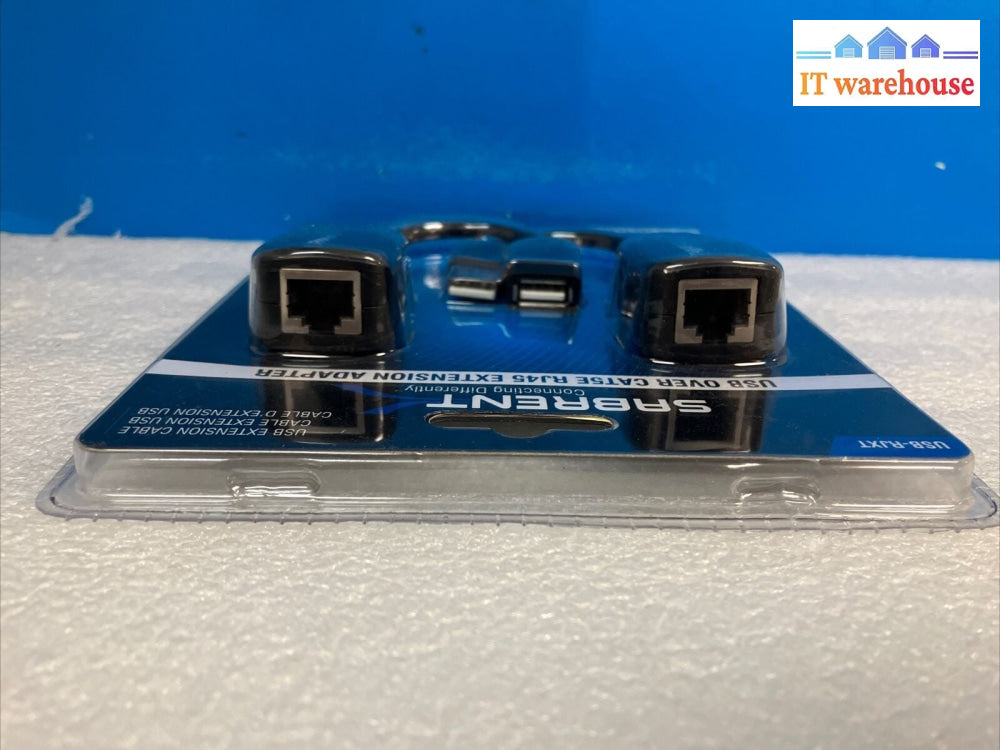 (New & Sealed) Sabrent USB-RJXT USB Extension Cable Over RJ45 Extender Adapter ~