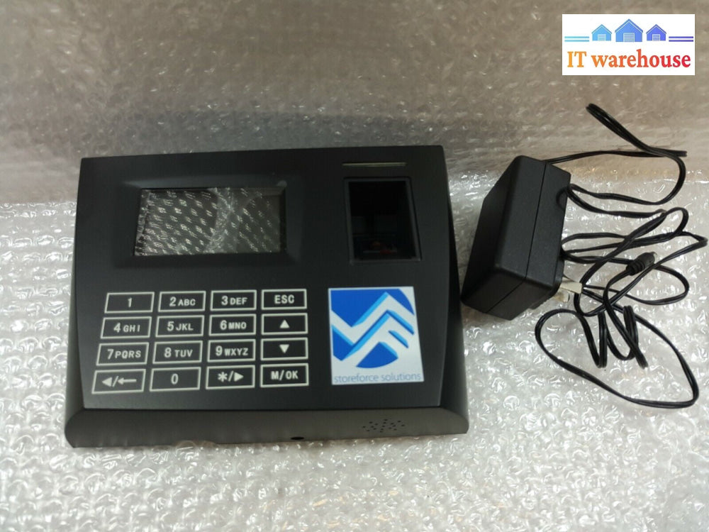 - NEW STOREFORCE SOLUTIONS H0201 Fingerprint USB MULTIMEDIA Time attendance 