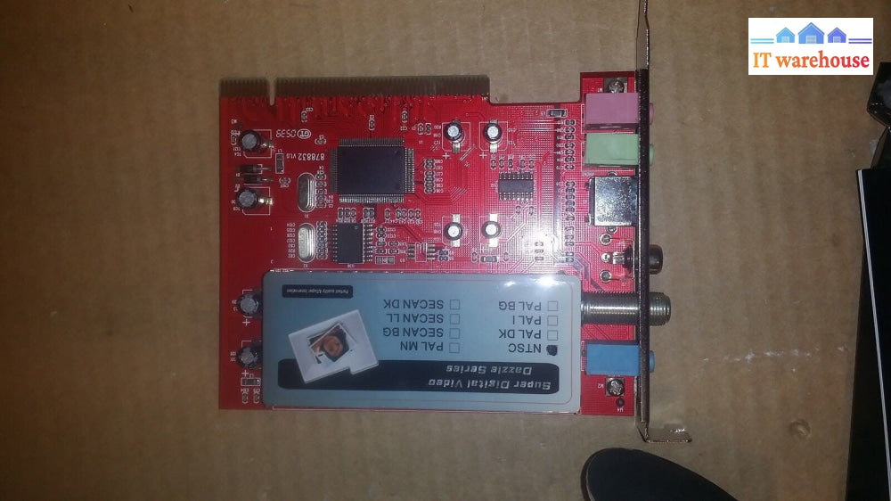 New Super Digital Video Dazzle Series TV Tuner NTSC card with Remote