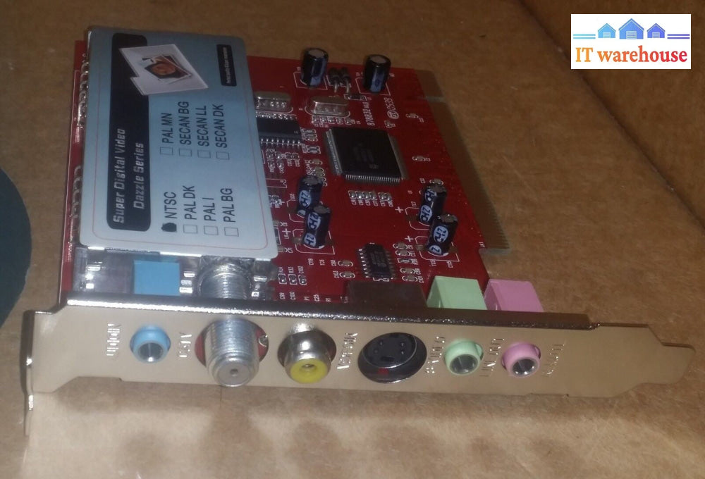 New Super Digital Video Dazzle Series TV Tuner NTSC card with Remote