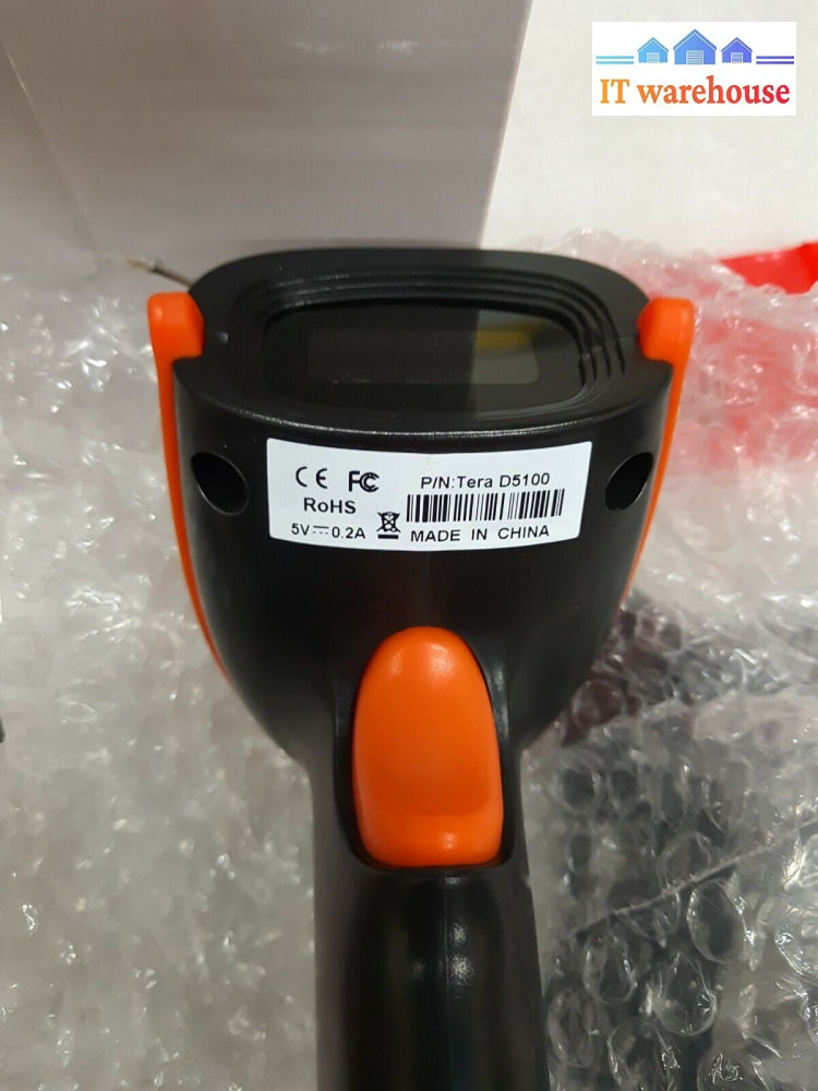 - NEW Tera D5100  Barcode Scanner 2-in-1 2.4GHz wireless & USB 2.0 Wired 2D 