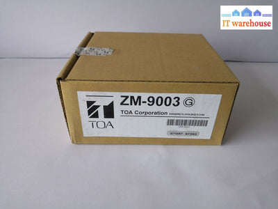+ NEW - TOA Electronics Zm-9003 - 9000/9000M2 Remote Switch Panel