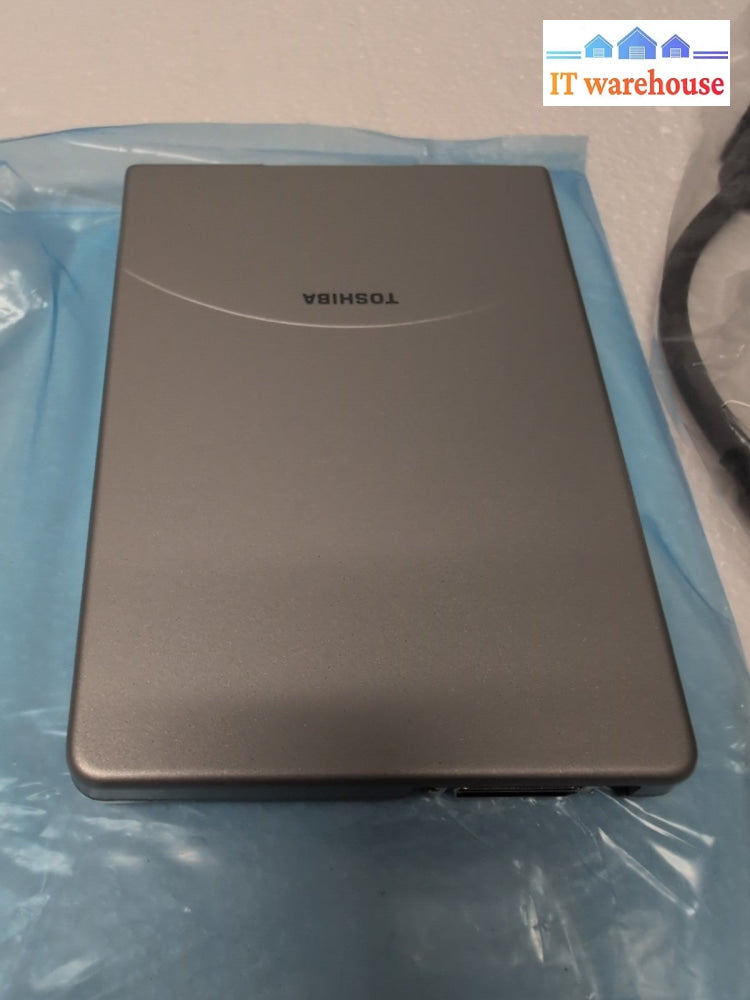 NEW Toshiba PA2669U Gray 3.5" 1.44MB IDC External Floppy Disk Drive w/ Cable -