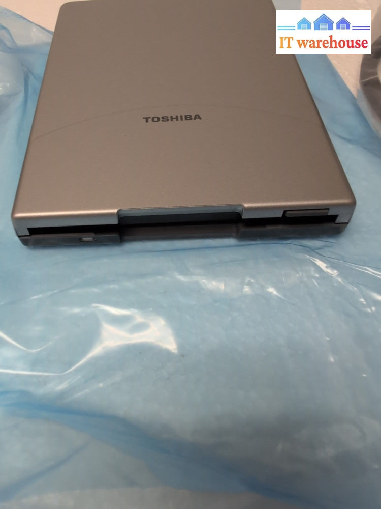 NEW Toshiba PA2669U Gray 3.5" 1.44MB IDC External Floppy Disk Drive w/ Cable -