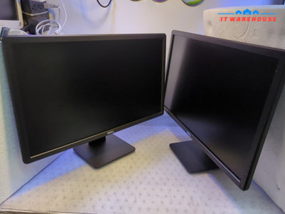 - (NICE) 2x Dell E2414Ht 24" Widescreen Full HD LCD Flat Monitor With Stand