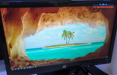 - (NICE) 2X HP 2211x 21.5" Widescreen 1920x1080 Full HD LED Monitors W/AC Tested