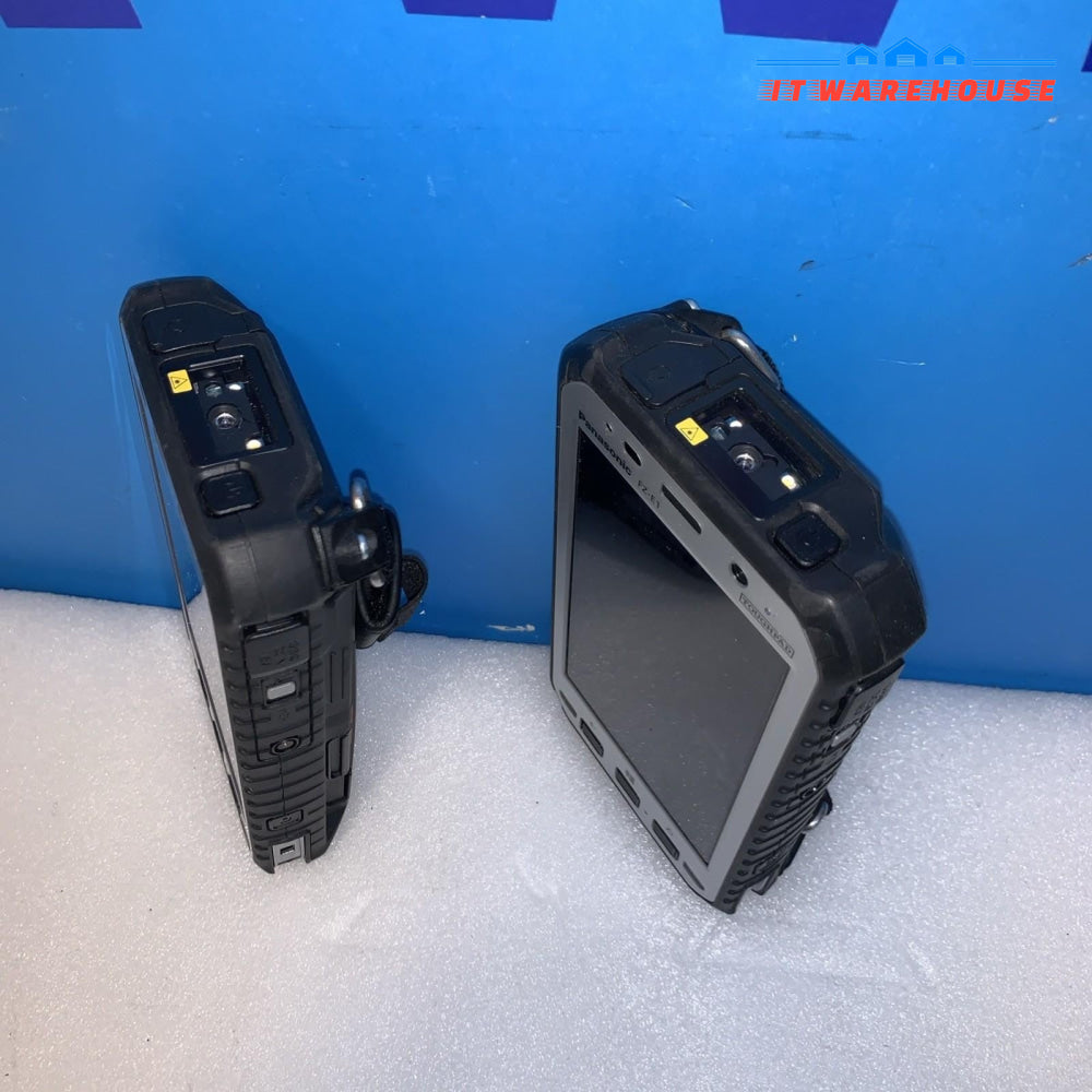 Nice ~ 2x Panasonic Toughpad Rugged 5HD FZ-E1 SIM Mobile Phone Barcode Readers