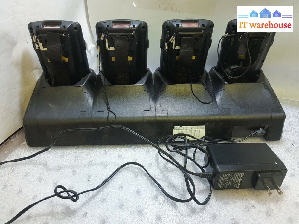 - (NICE) 4x JANAM XM66W WINDOWS MOBILE 6.1 HANDHELD COMPUTERS W/ CRD-P4 CHARGER