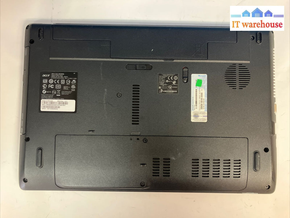 (Nice) Acer Aspire 5735Z 15.6’ Laptop Pentium Cpu / 4Gb Ram 500Gb Hdd Xp ~