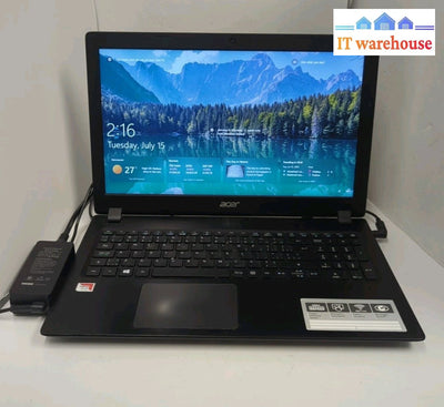 (NICE) Acer Aspire A315-21 15.6" Laptop AMD A6-9225/6GB RAM/500GB SSD/ Win 10 -