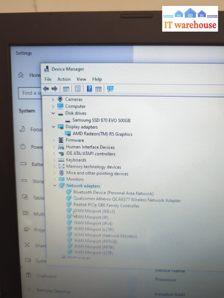 (NICE) Acer Aspire A315-21 15.6" Laptop AMD A6-9225/6GB RAM/500GB SSD/ Win 10 -