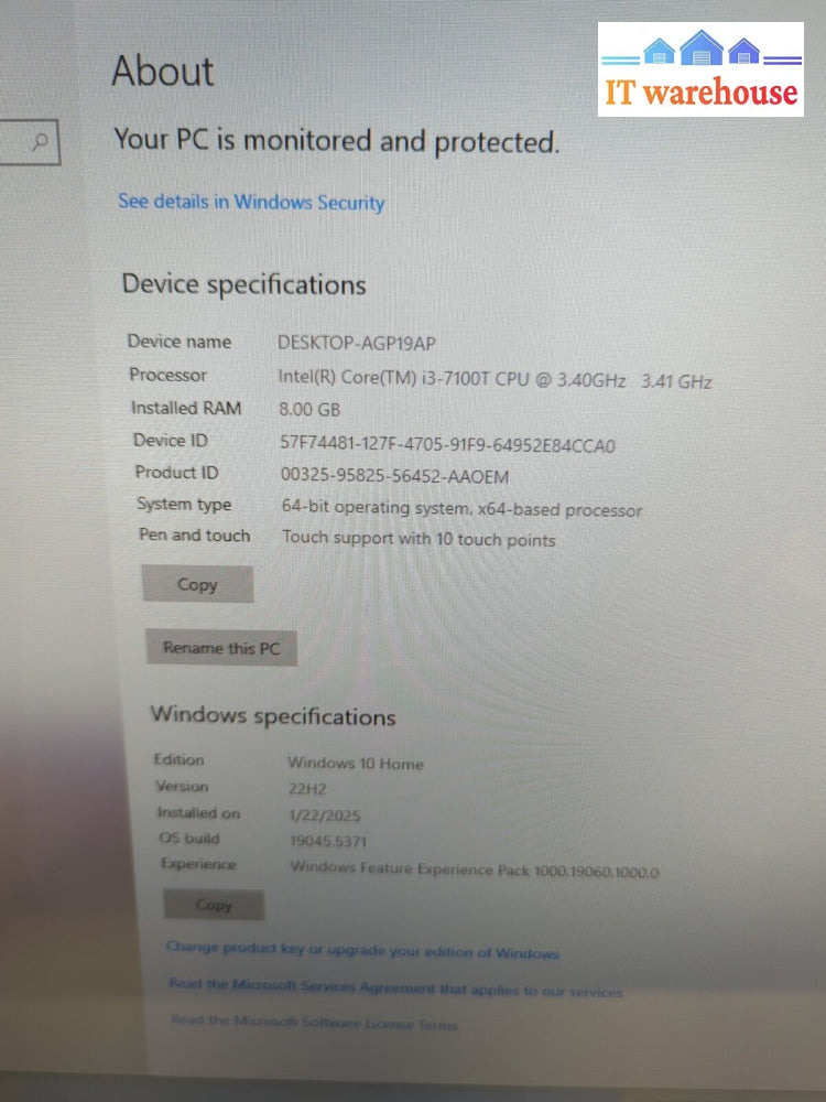 (NICE) Acer Aspire Z3-715 24’’ AIO PC i3-7100T CPU/8GB DDR4/1TB HDD/WIN10