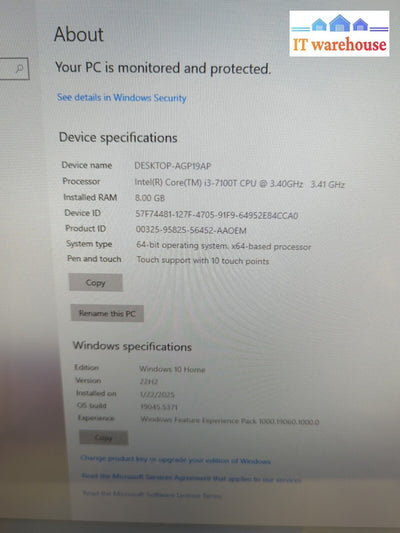 (NICE) Acer Aspire Z3-715 24’’ AIO PC i3-7100T CPU/8GB DDR4/1TB HDD/WIN10