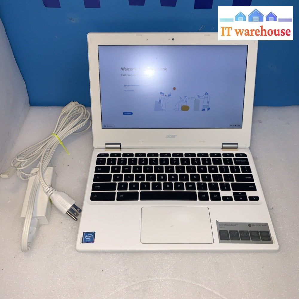 Nice ~Acer Chromebook CB3-131 N15Q10 11.6” Intel 16GB SSD 2GB  ( good battery)