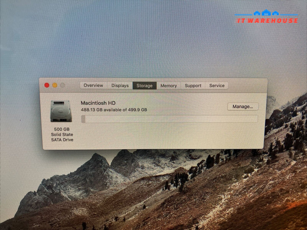 Nice Apple A1312 27" iMac Late 2009 Intel Core 2 Duo CPU / 8GB RAM / 500GB SSD ~