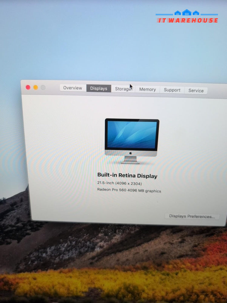 NICE Apple iMac A1418 2017 21.5" Retina i7-7700/32GB DDR4/1TB HDD/10.13 W/BOX -