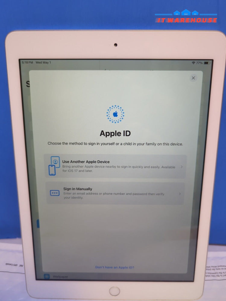 (Nice) Apple Ipad 6Th Generation A1893 Sliver 9.7’ 32Gb Wi-Fi Good Working -