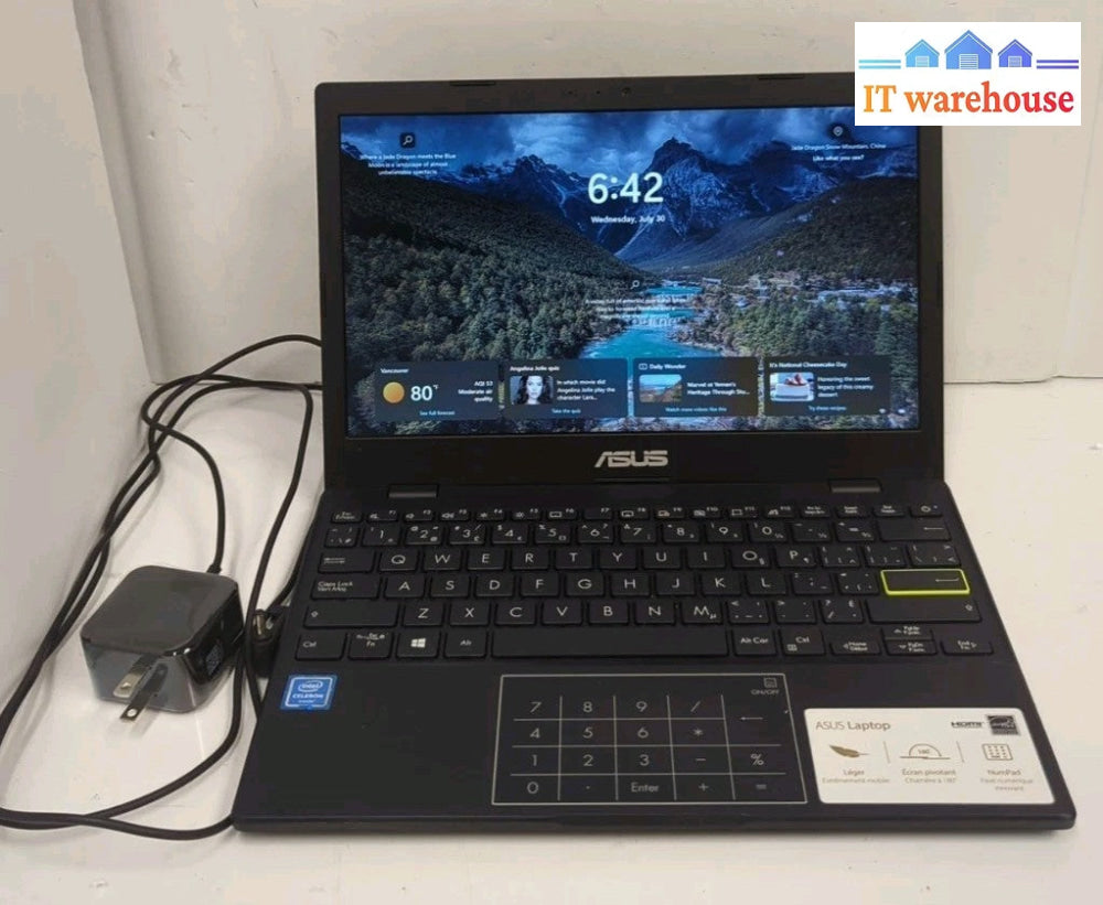 (NICE) Asus L210M 12" Laptop  Celeron N4020 /4GB RAM /64GB SSD /WIN 11 -