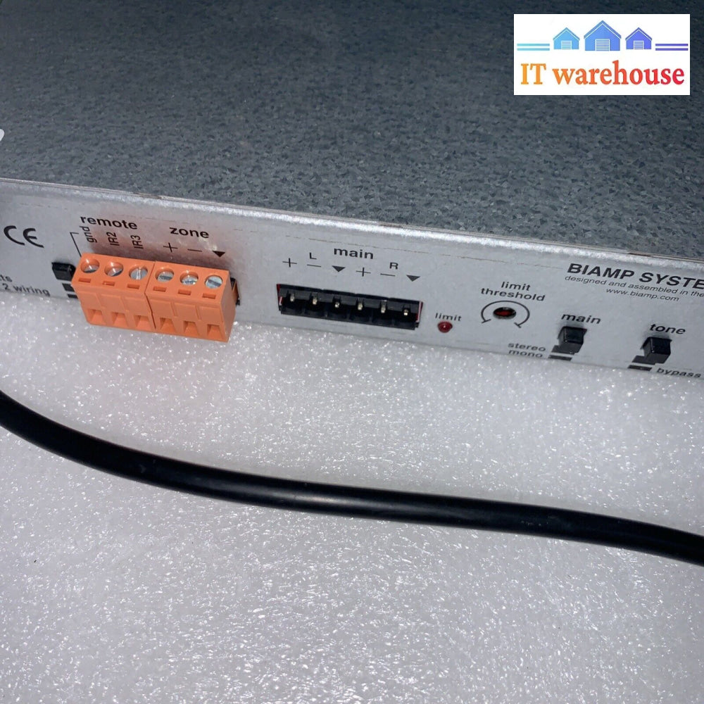 Nice ~ Biamp Advantage Spm412E Stereo Preamp Mixer