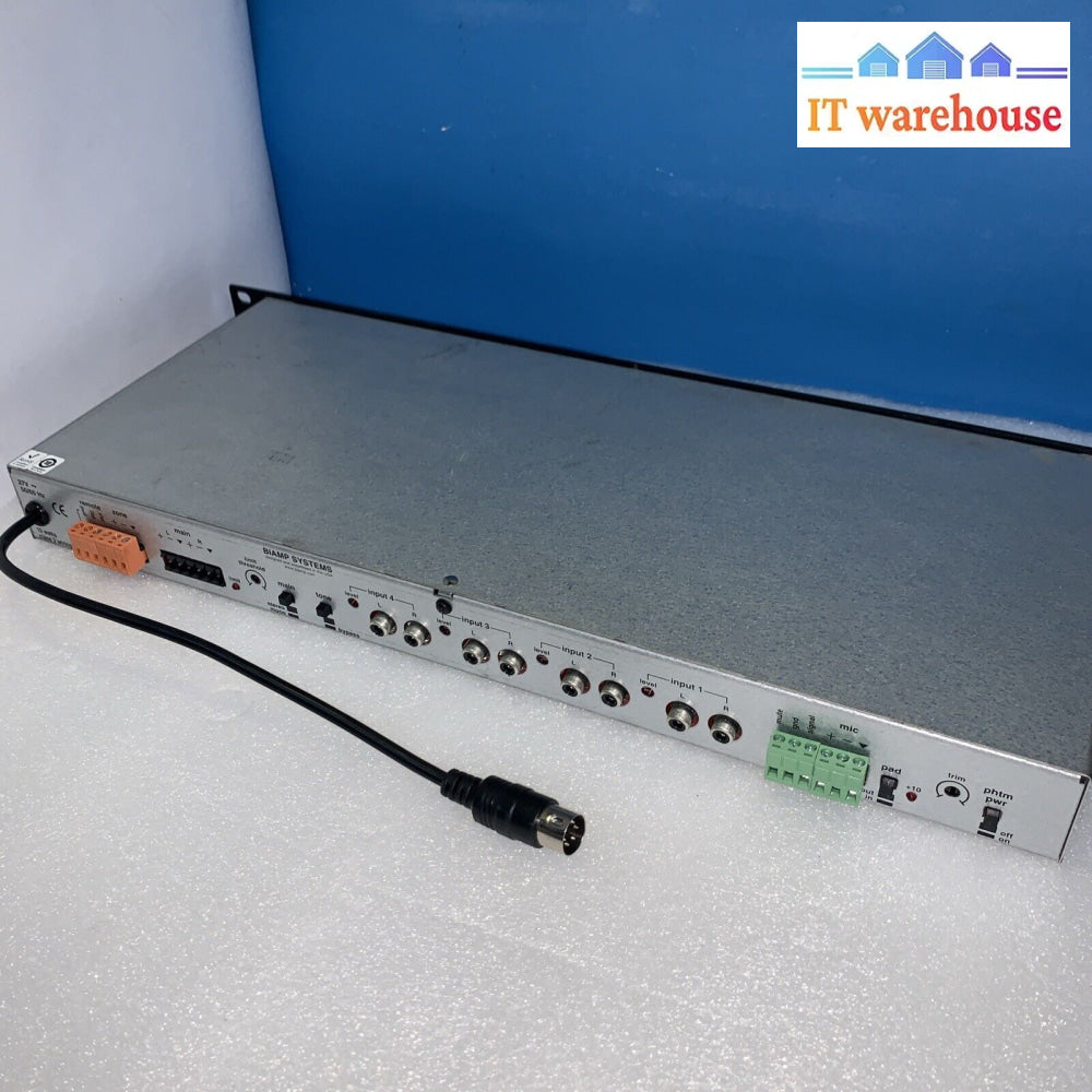 Nice ~ Biamp Advantage Spm412E Stereo Preamp Mixer