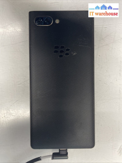 Nice BlackBerry KEY2  Smartphone 64G Black  bbf100-2 (Unlocked)  Tested  +
