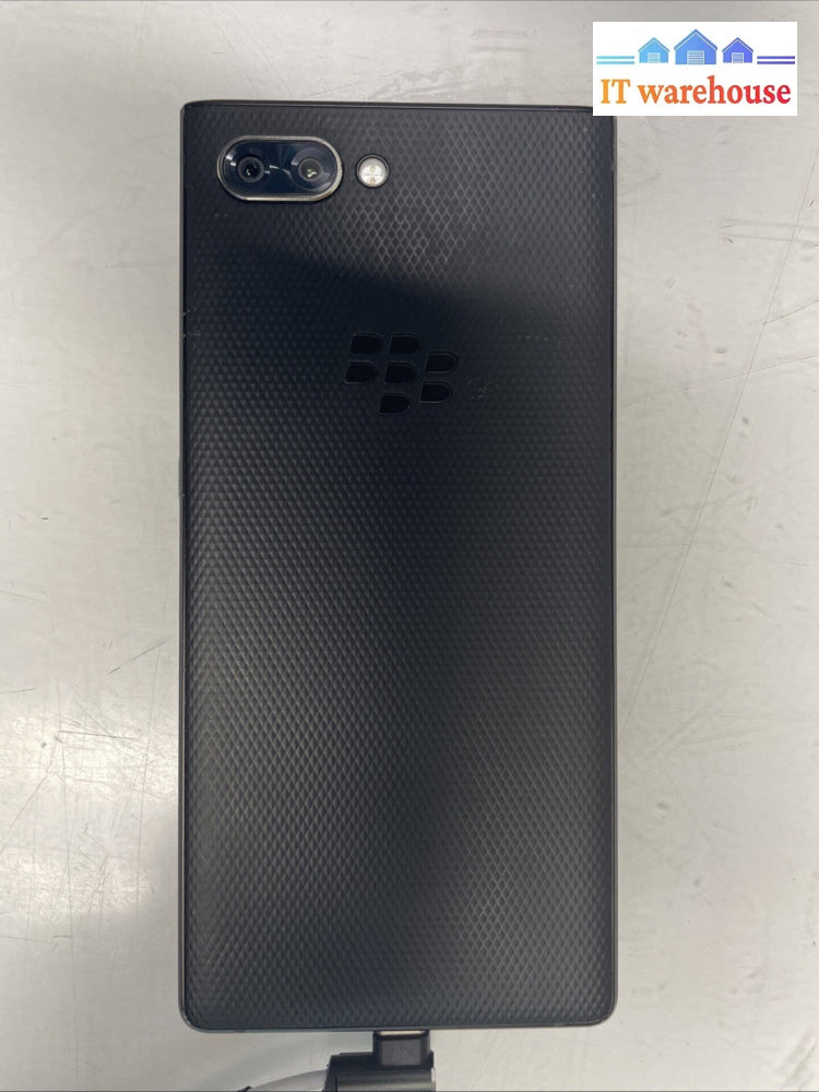 Nice BlackBerry KEY2  Smartphone 64G Black  bbf100-2 (Unlocked)  Tested  +