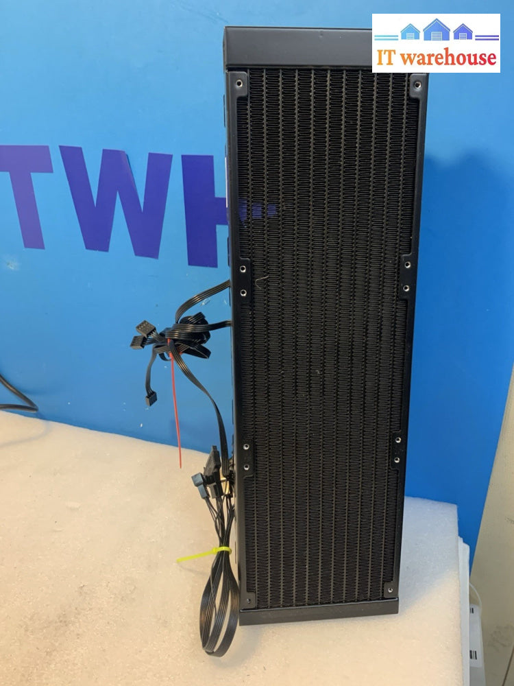 Nice ~ CORSAIR iCUE Link H150i LCD Liquid CPU Cooler - 360mm AIO QX120 RGB Fans