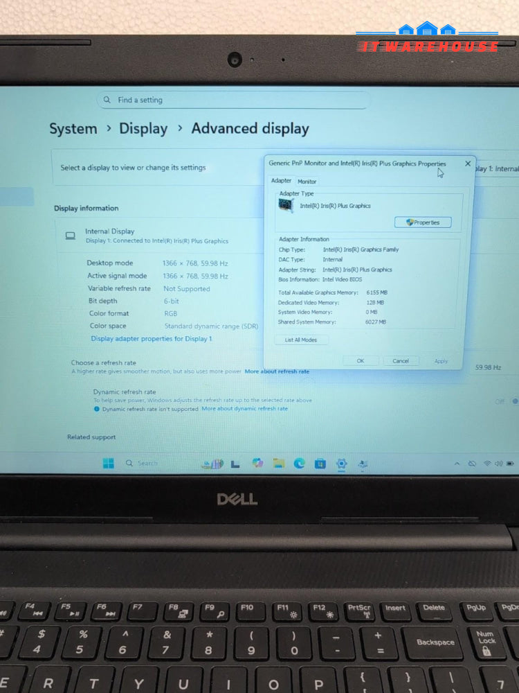 NICE Dell Inspiron 15 3000 15.6" Touch Laptop i7-1065G7/12GB/512GB NVMe/Win 11 -