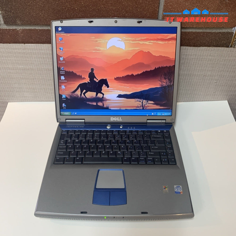 Nice ~ Dell Inspiron 5100 P4 2.66GHZ 80GB Windows Xp Pro SP3 + Ac Adapter