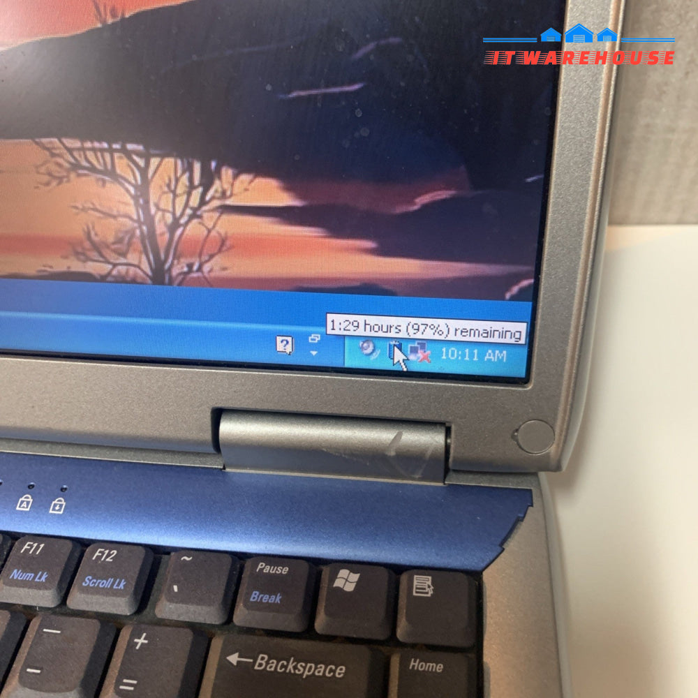 Nice ~ Dell Inspiron 5100 P4 2.66GHZ 80GB Windows Xp Pro SP3 + Ac Adapter