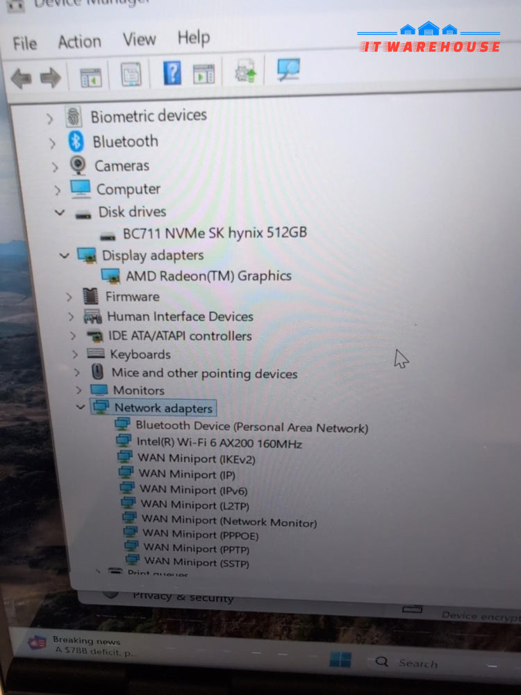 (NICE) DELL Inspiron 7415 2-in-1 14" Touch RYZEN 7 5700U/16GB/512GB NVMe/Win11 -
