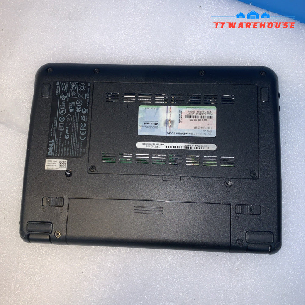Nice ~ Dell Inspiron Mini 9 (Inspiron 910) 8.9” Netbook  + Ac adapter