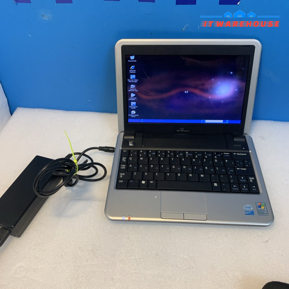 Nice ~ Dell Inspiron Mini 9 (Inspiron 910) 8.9” Netbook  + Ac adapter
