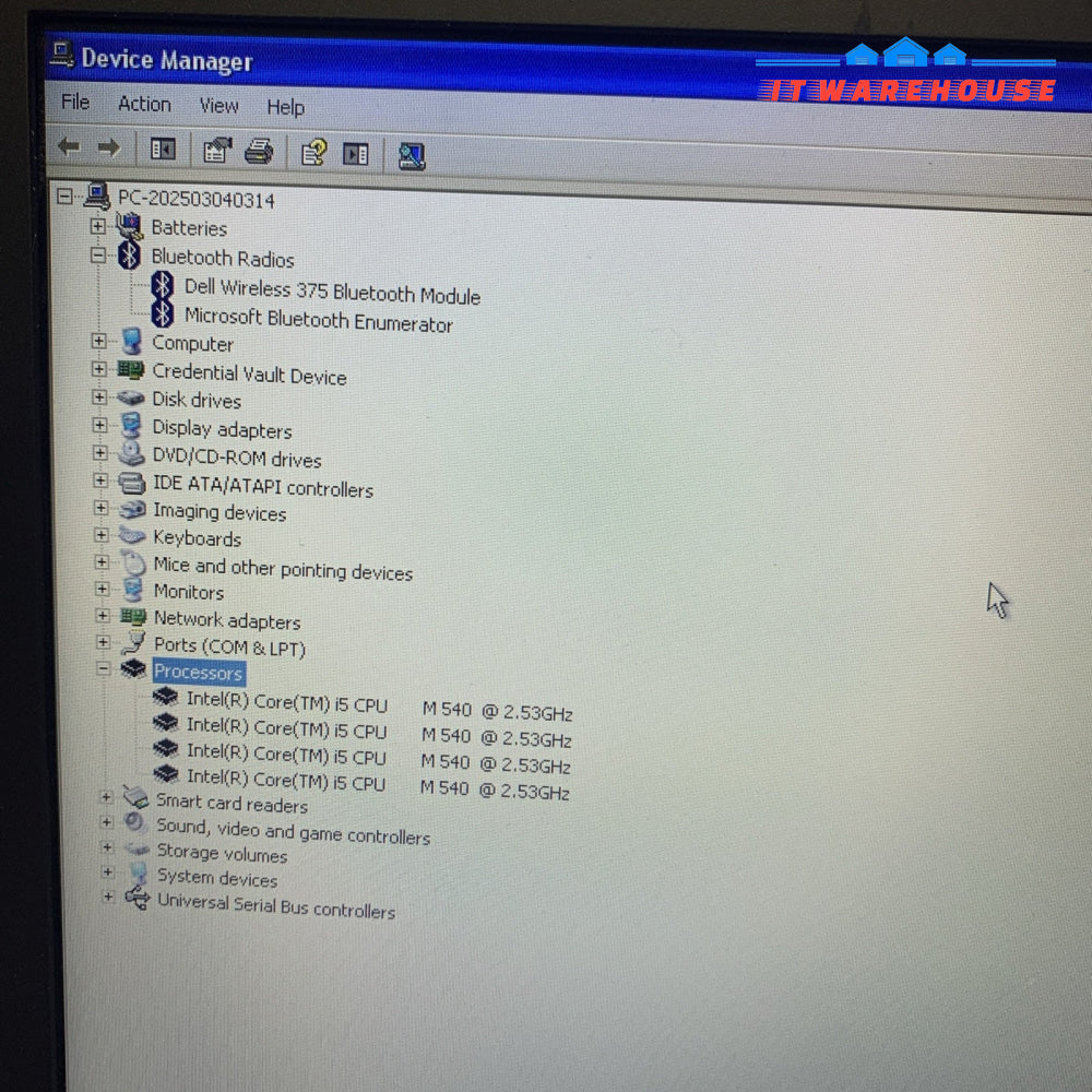 Nice ~ Dell LATITUDE E4310 13’’ Core i5 M540 4GB 500GB Windows XP Pro SP3 laptop
